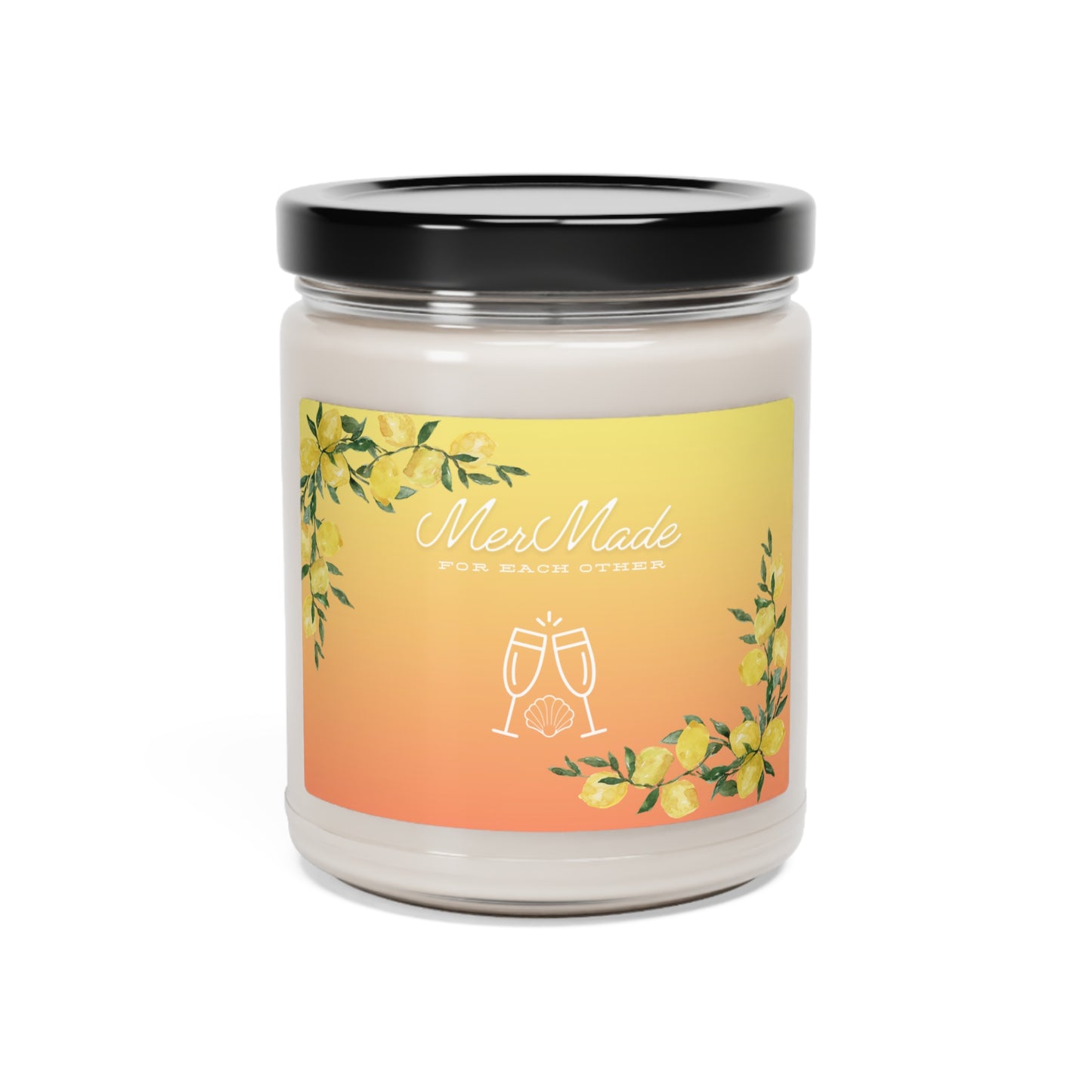 Scented Soy Candle (Sicilian Sunset)