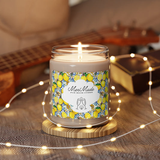 Scented Soy Candle (Limoncello)