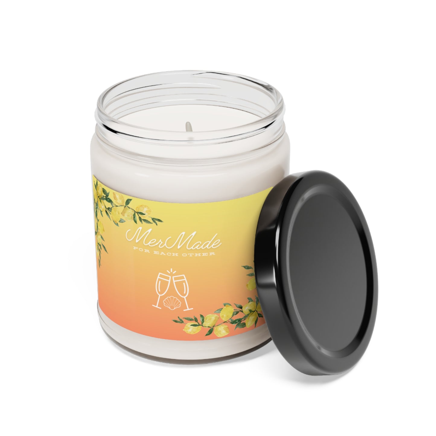 Scented Soy Candle (Sicilian Sunset)
