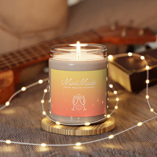 Scented Soy Candle (Ombre Orange)
