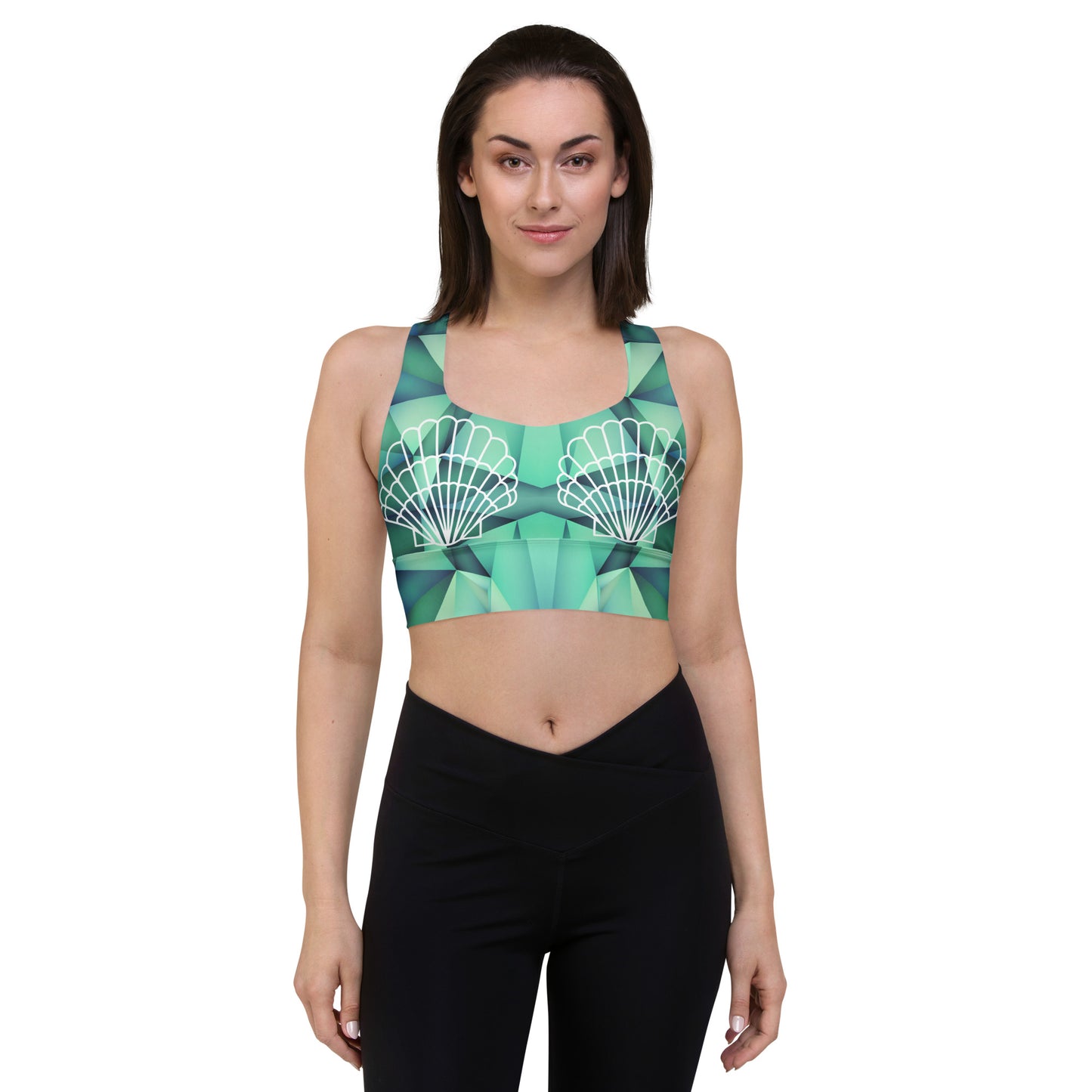 Mod-Mermaid Sports Bra