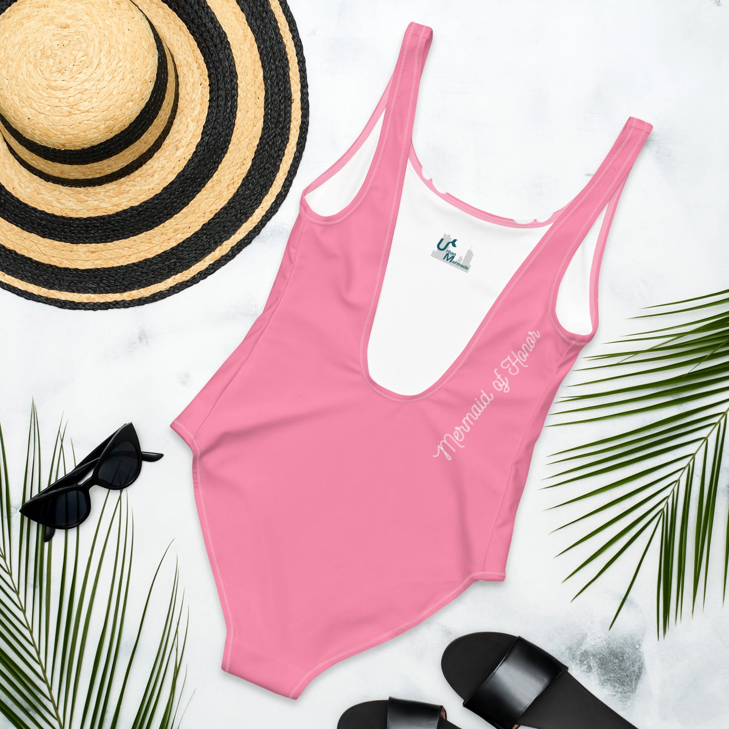 Mermaid of Honor Swimsuit- Seashell Blush