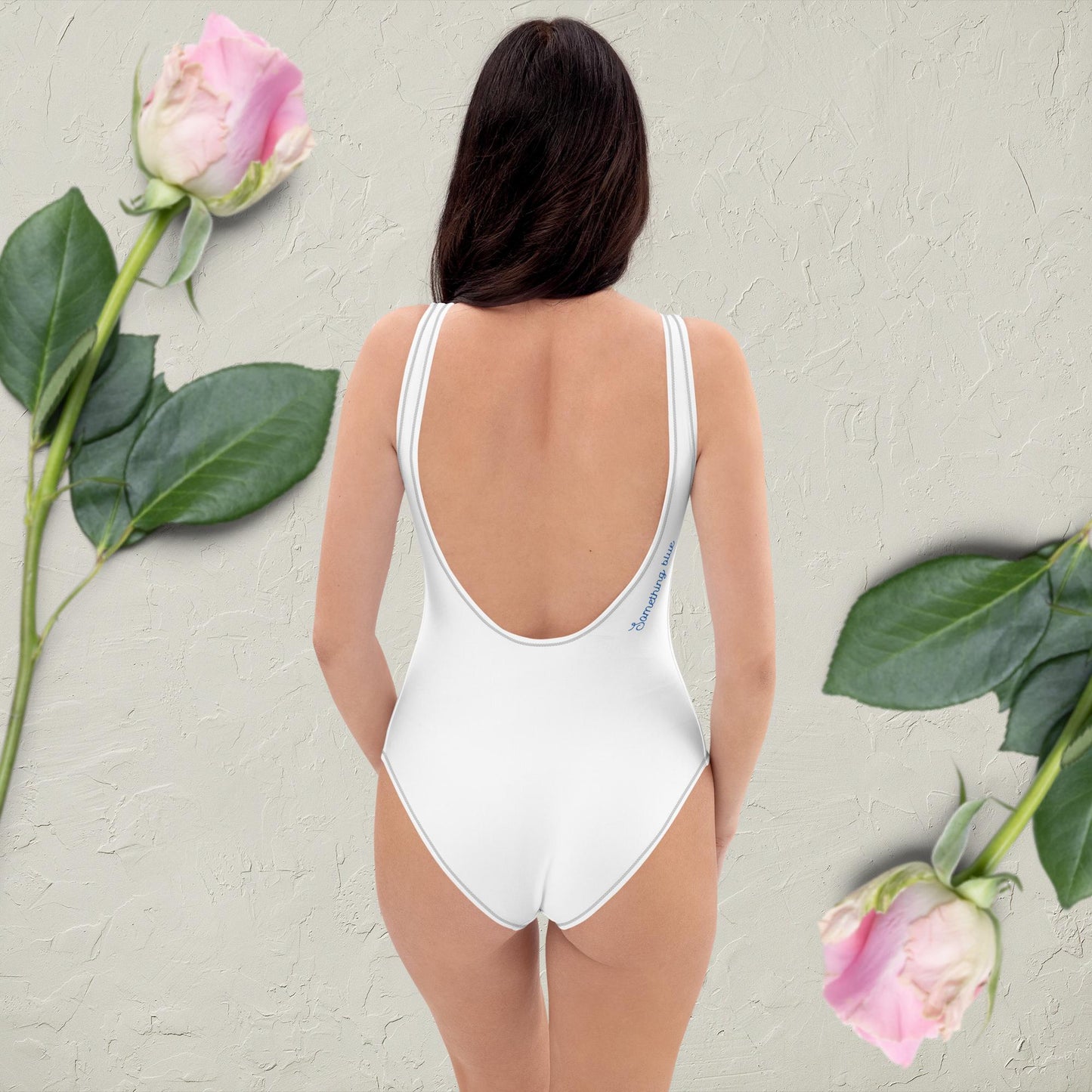 Pearlescent Mermaid Bride Swimsuit