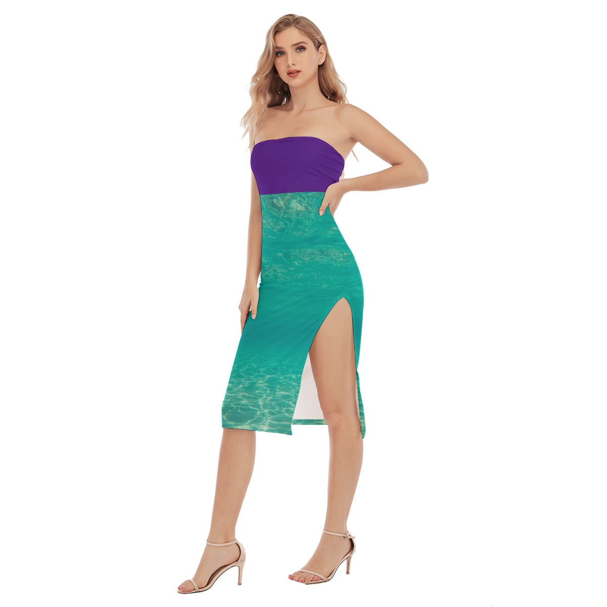 Ariel Strapless Dress - Skinny Fit