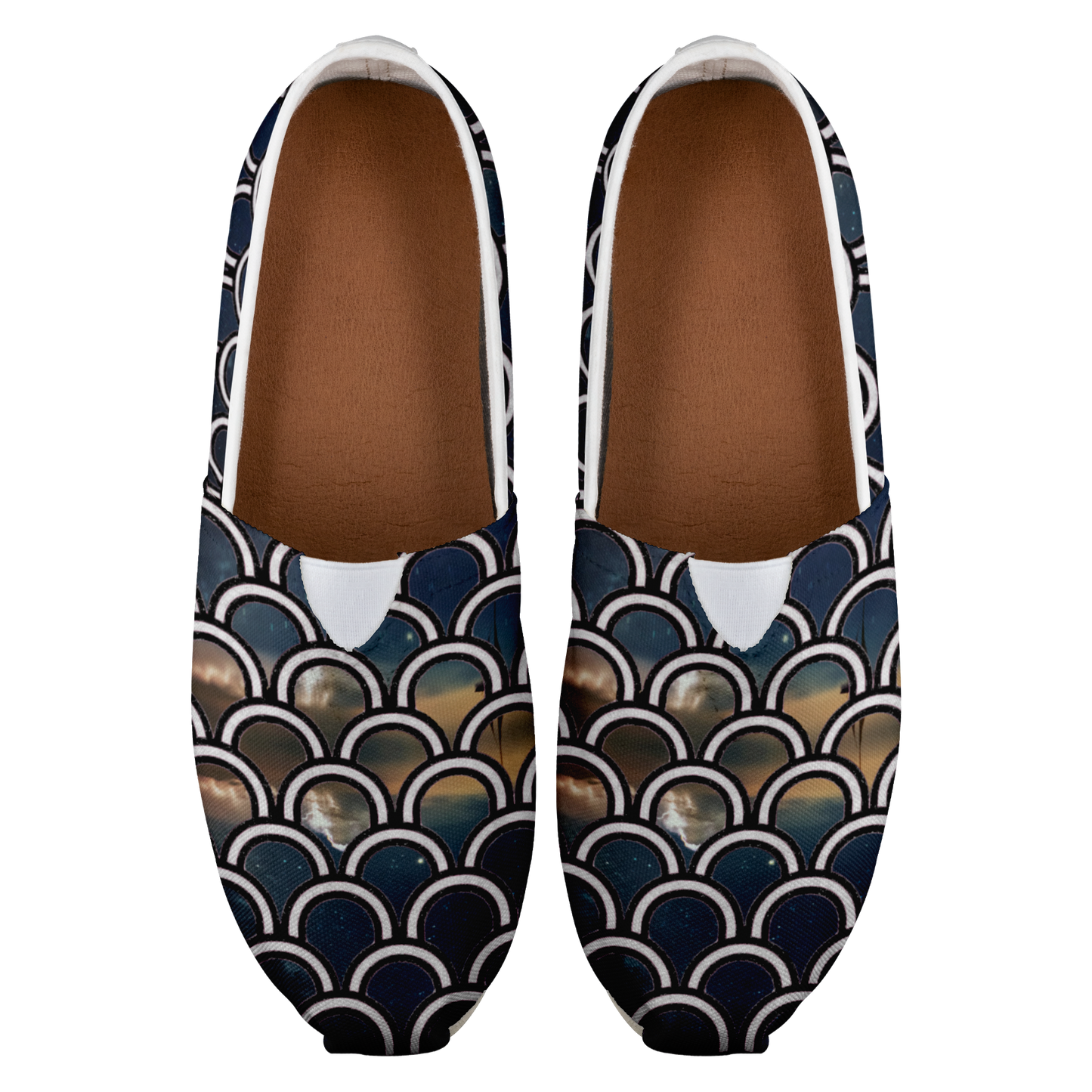 Mermaid Slip on Shoes (The Astronomer)